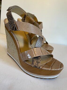 Michael Kors "Mackay" wedges, size 9.5